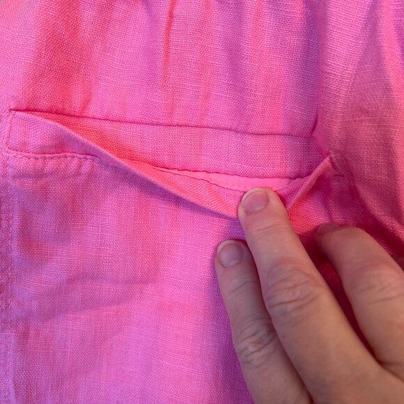 Athleta Retreat Linen Short - Pink - Size M  (NWT) - Picture 9 of 9